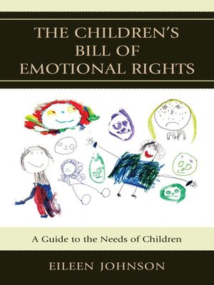 cover image of The Children's Bill of Emotional Rights